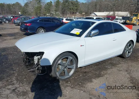 2013 Audi S5 3.0T Premium Plus z USA, uszkodzony, nr VIN WAUCGAFR5DA021170